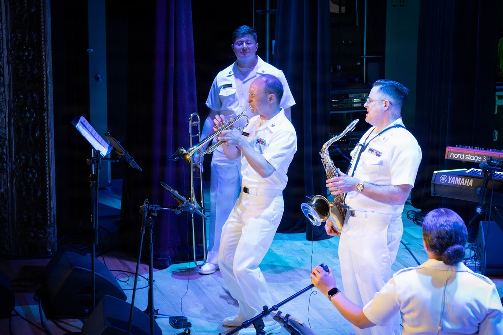 U.S. Naval Academy Band performs in Dothan