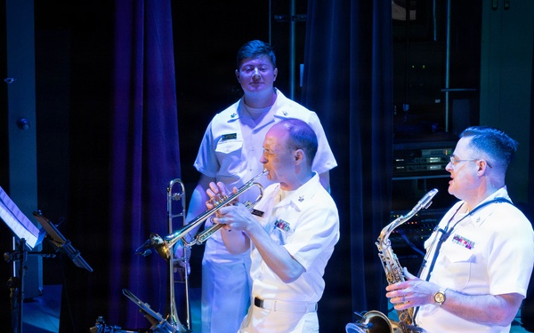 U.S. Naval Academy Band performs in Dothan