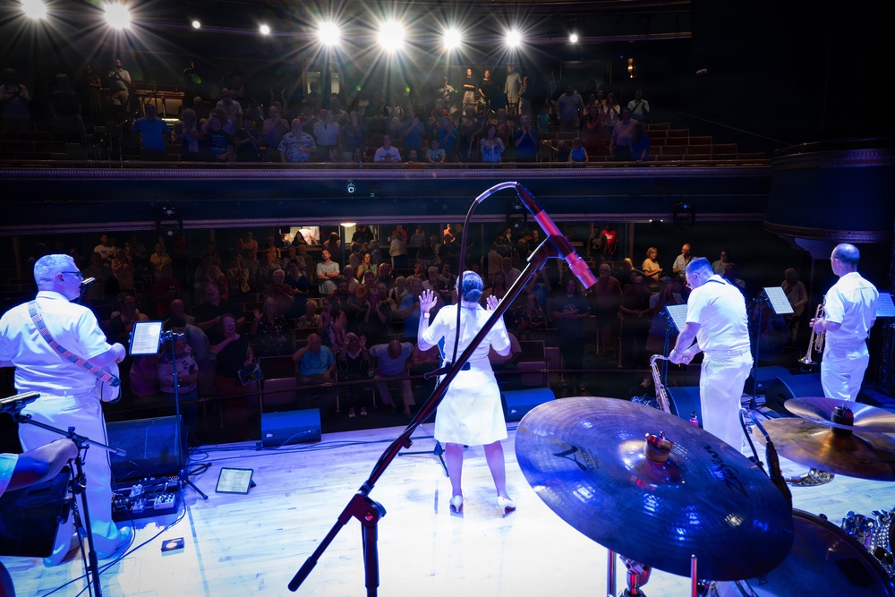 U.S. Naval Academy Band performs in Dothan