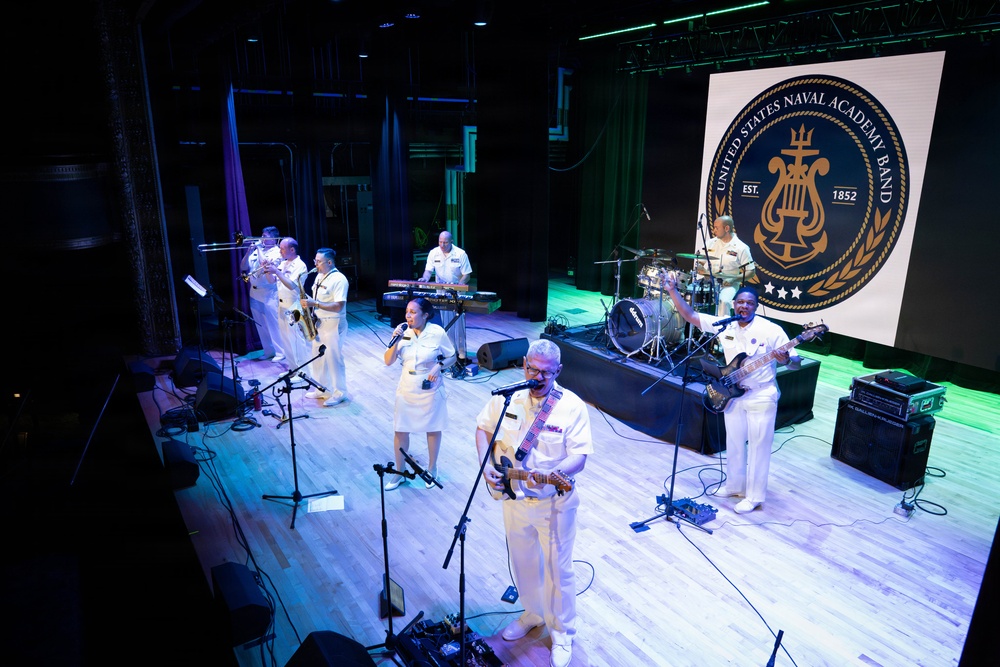 U.S. Naval Academy Band performs in Dothan