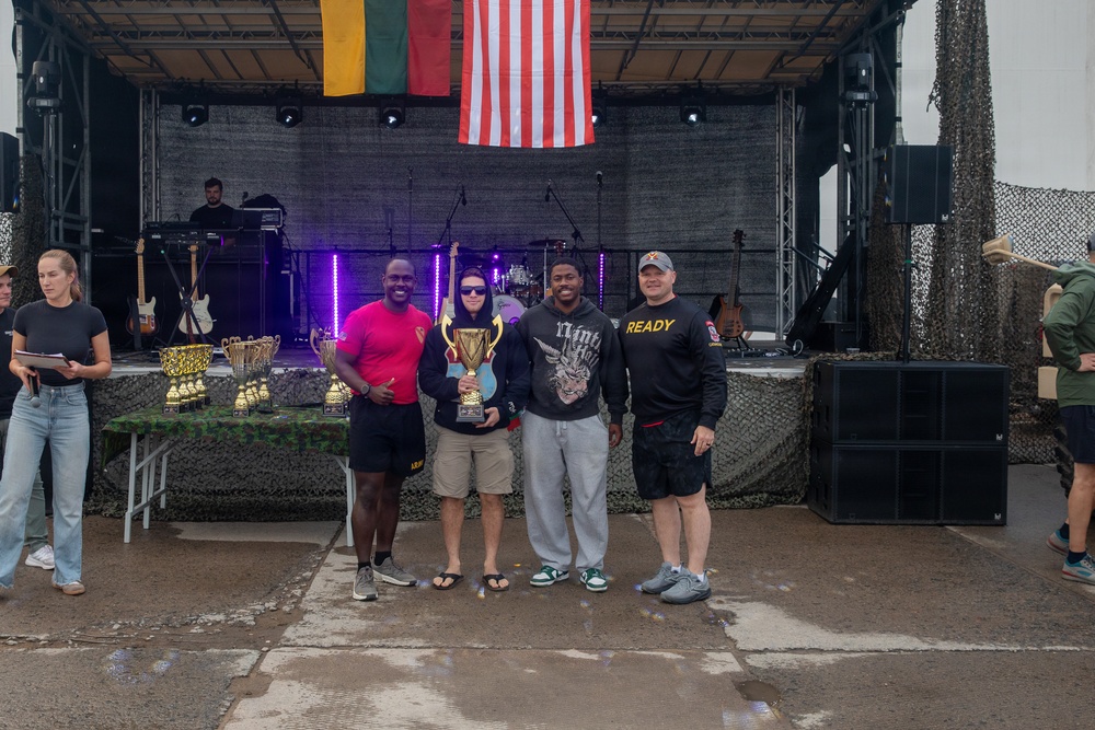 U.S., Lithuanian and German forces celebrate America 250 at Pabradė