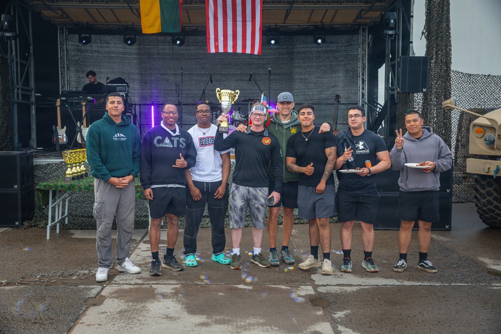 U.S., Lithuanian and German forces celebrate America 250 at Pabradė