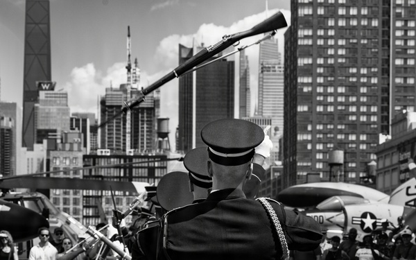 US Army Drill Team Visit New York City for America 250