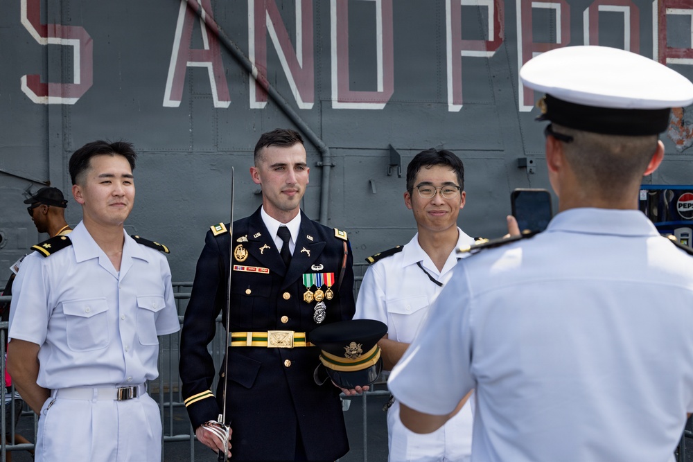 US Army Drill Team Visit New York City for America 250