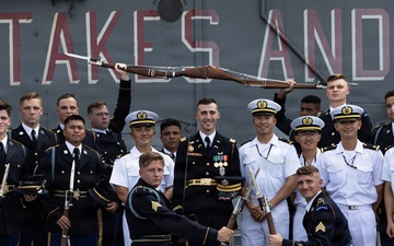 US Army Drill Team Visit New York City for America 250