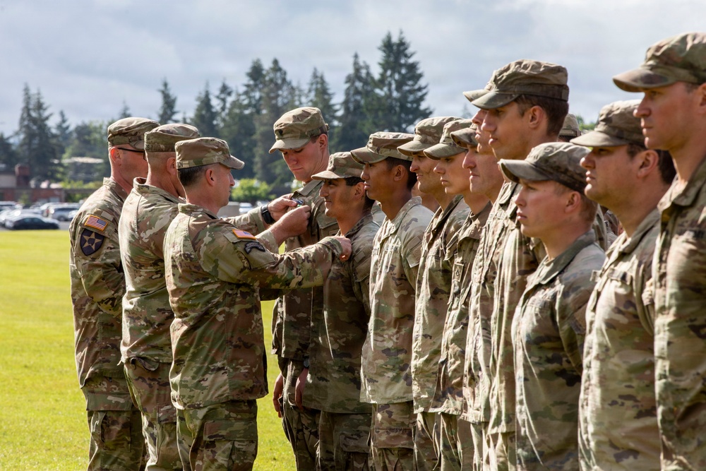 Expert Soldier Badge recipients recognized during closing ceremony