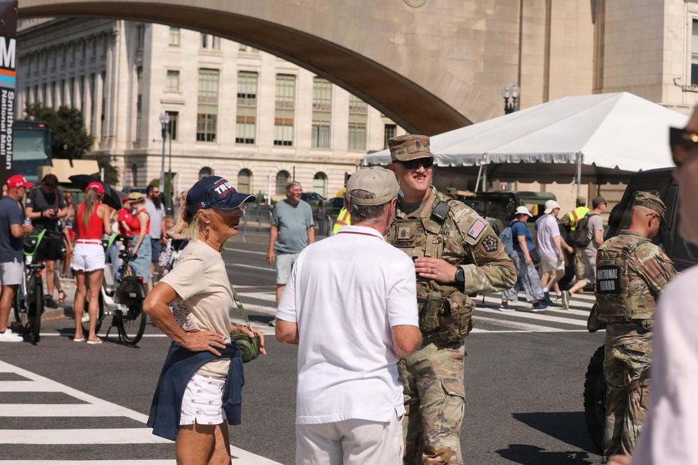 JTF-DC Supports Independence Day Celebrations in Washington
