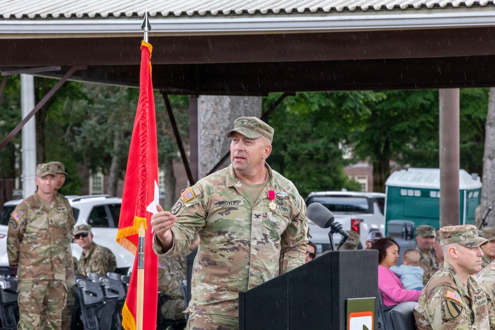 81st Stryker Brigade Combat Team conducts change of command ceremony