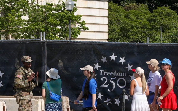 JTF-DC Supports Independence Day Celebrations in Washington
