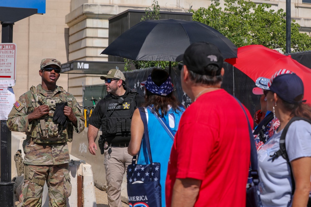 JTF-DC Supports Independence Day Celebrations in Washington
