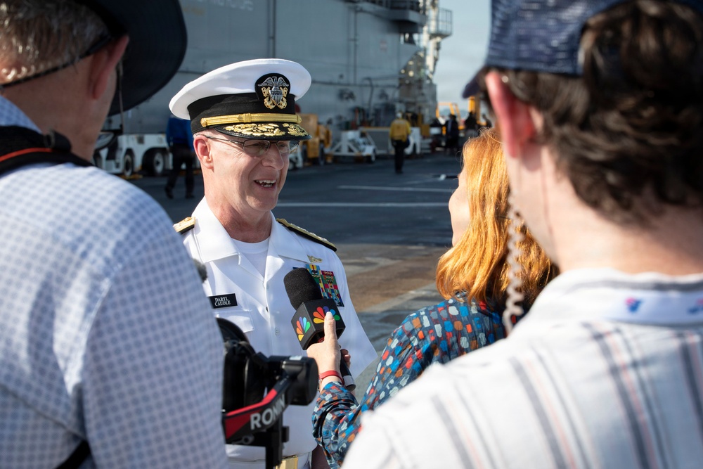 CNO Participates in International Fleet Review 250