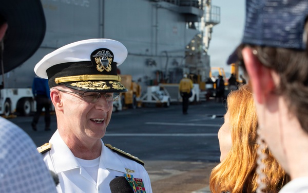 CNO Participates in International Fleet Review 250