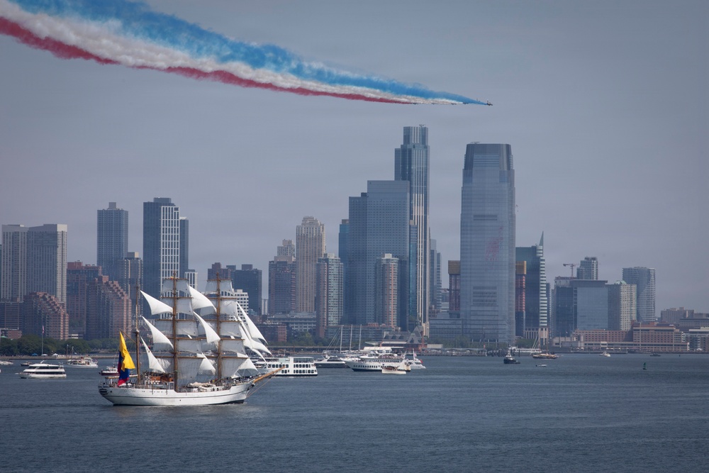 CNO Participates in International Fleet Review 250