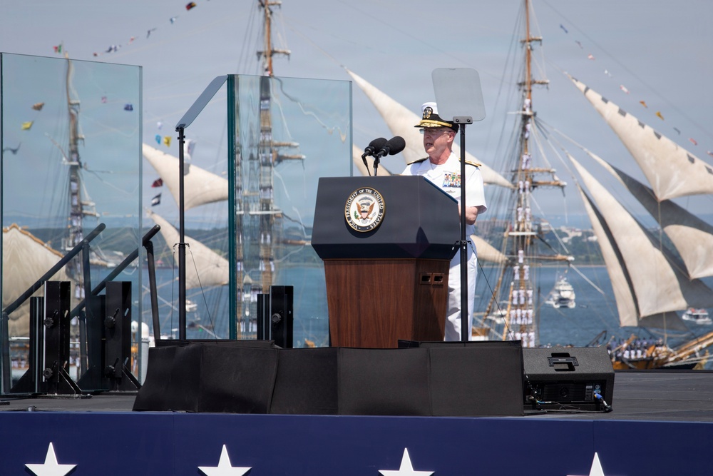 CNO Participates in International Fleet Review 250