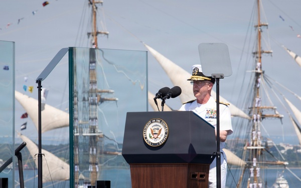 CNO Participates in International Fleet Review 250