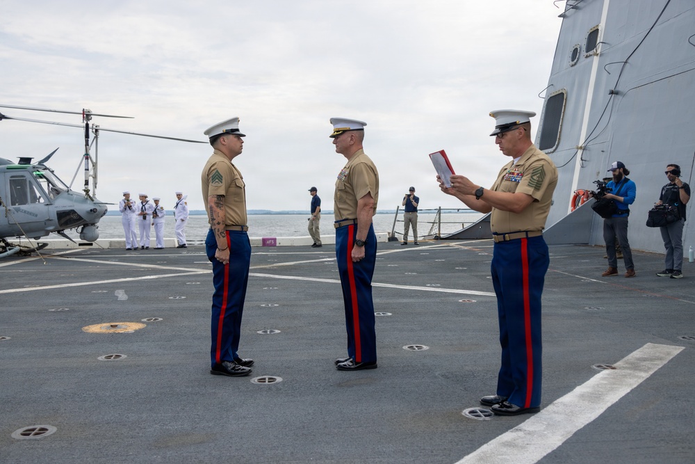 Marine awarded during INR 250