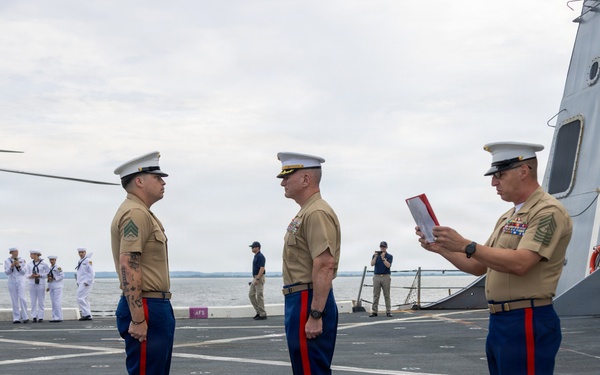 Marine awarded during INR 250