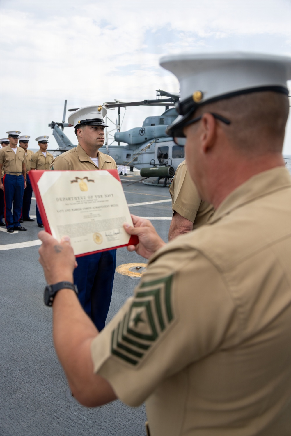 Marine awarded during INR 250