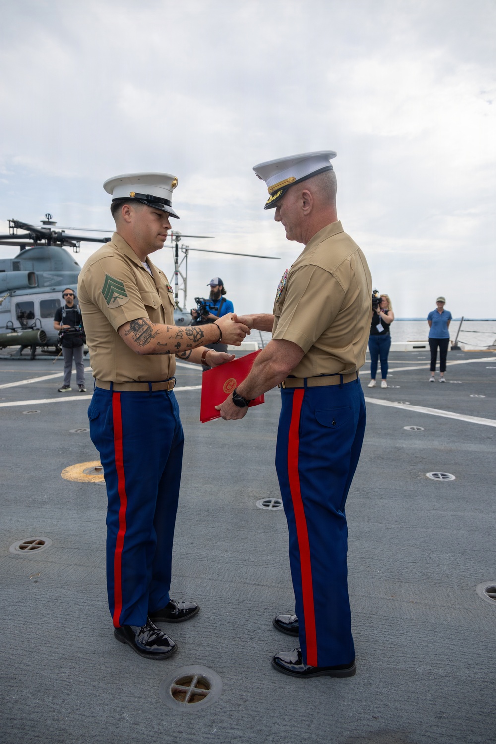 Marine awarded during INR 250