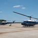 UH-1N Hueys from 1 HS take off for Freedom 250 Celebrations