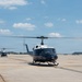 UH-1N Hueys from 1 HS take off for Freedom 250 Celebrations