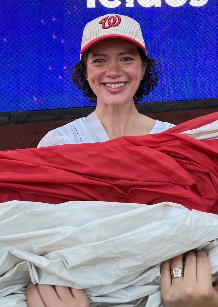 PAE SSP Employee Joins Washington Nationals Fans in Honoring Independence Day