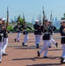 U.S. Marine Corps Silent Drill Platoon Perform at Liberty Island