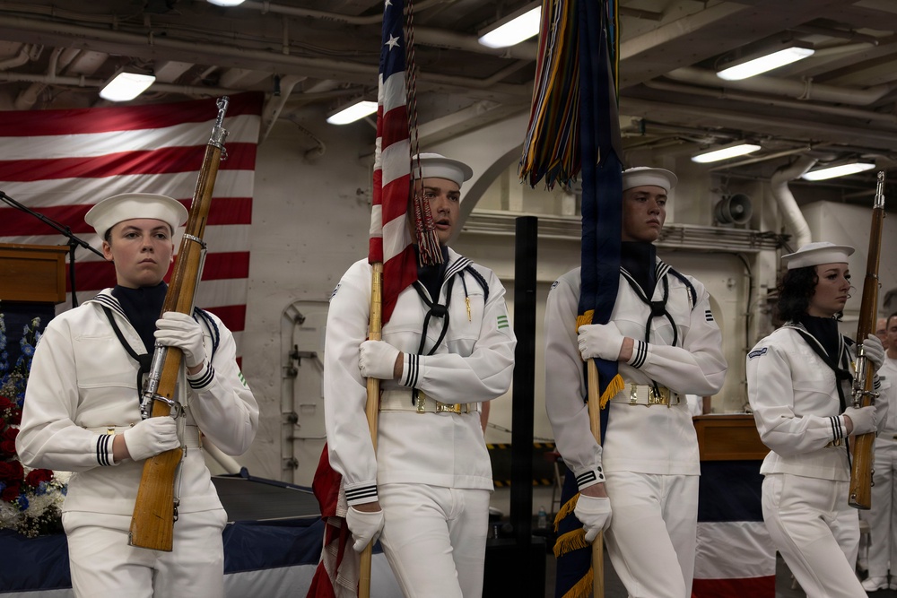 USS Arlington CNO Welcome Reception