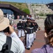 U.S. Marine Corps Silent Drill Platoon Perform at Liberty Island