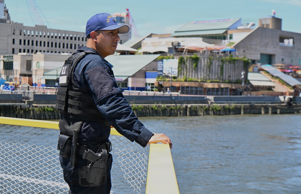 Coast Guard Secures Ferry from Philadelphia to Camden, New Jersey Amid America250