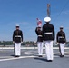 Silent Drill Platoon performs aboard the USS Arlington (LPD 24)