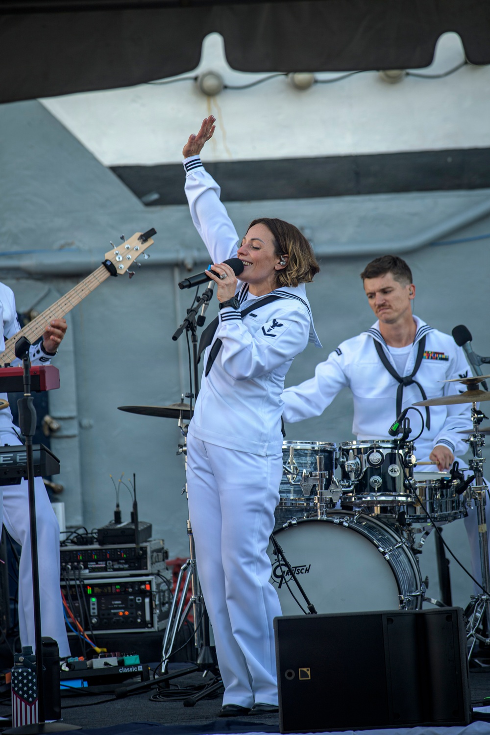 USS Nimitz Participates in International Naval Review 250 on the Fourth of July