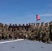 Silent Drill Platoon performs aboard the USS Arlington (LPD 24)