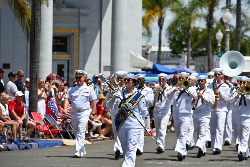 Navy Band Southwest at Coronado Fourth of July Parade