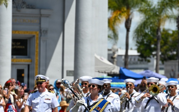 Navy Band Southwest at Coronado Fourth of July Parade