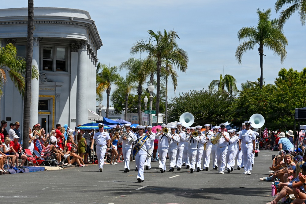 Navy Band Southwest at Coronado Fourth of July Parade