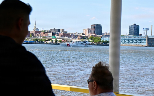 Coast Guard Secures Ferry from Philadelphia to Camden, New Jersey Amid America250