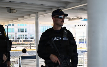 Coast Guard Secures Ferry from Philadelphia to Camden, New Jersey Amid America250