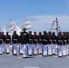 Silent Drill Platoon performs aboard the USS Arlington (LPD 24)
