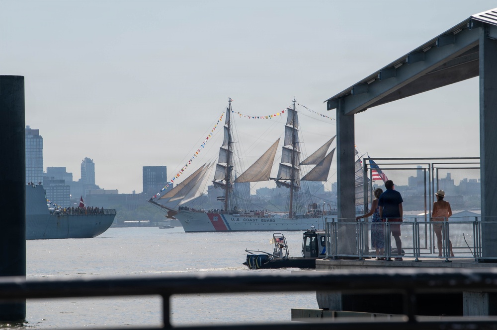 U.S. Coast Guard supports Sail 250 Parade of Sail in New York