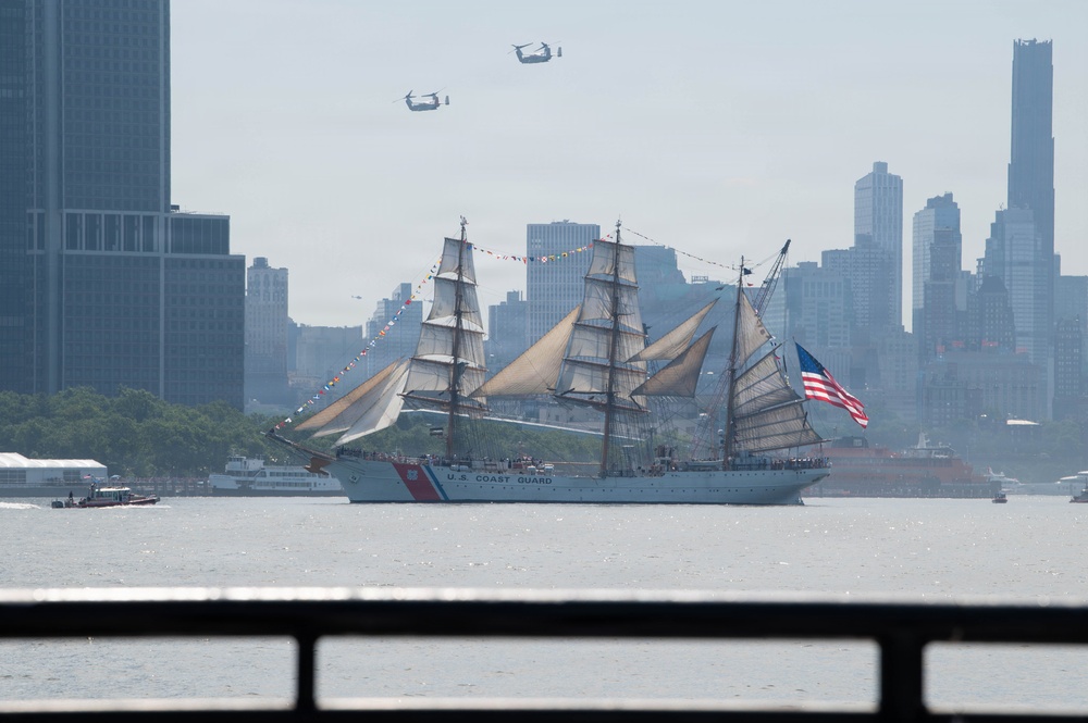 U.S. Coast Guard supports Sail 250 Parade of Sail in New York