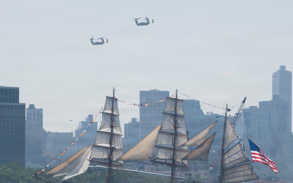 U.S. Coast Guard supports Sail 250 Parade of Sail in New York