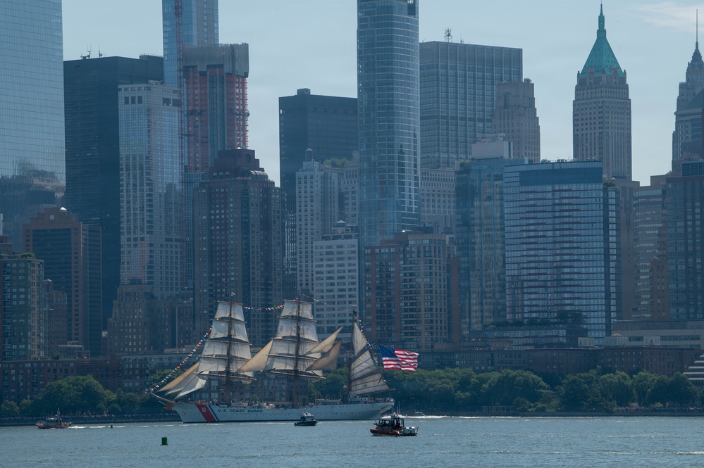 U.S. Coast Guard supports Sail 250 Parade of Sail in New York
