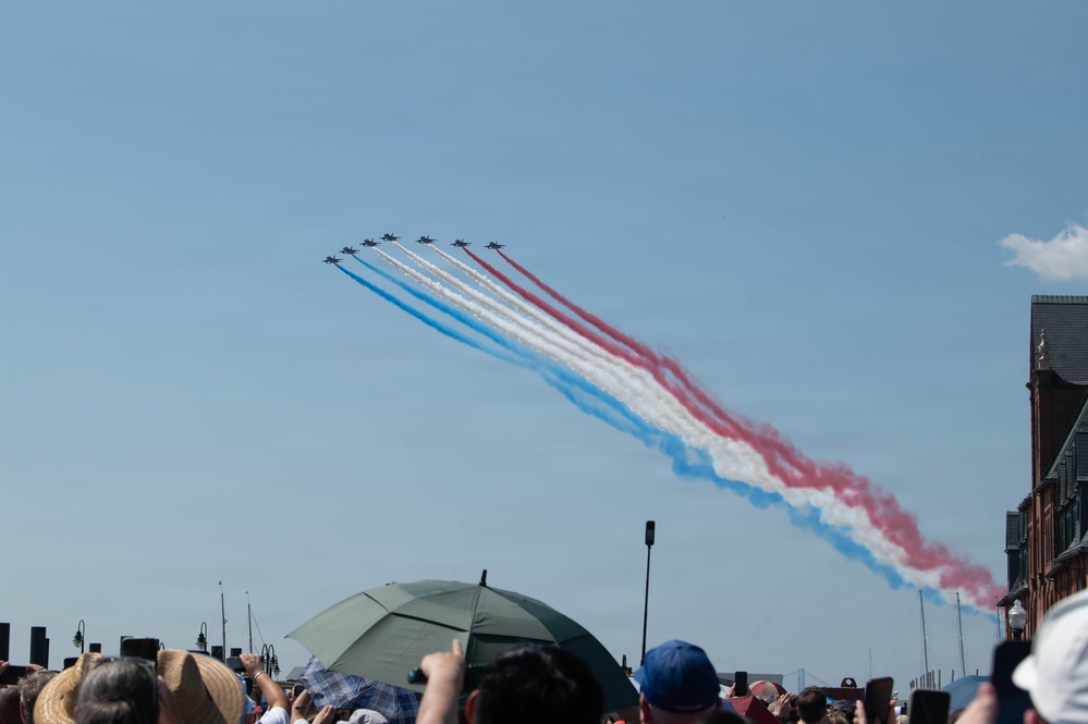 U.S. Coast Guard supports Sail 250 Parade of Ships in New York