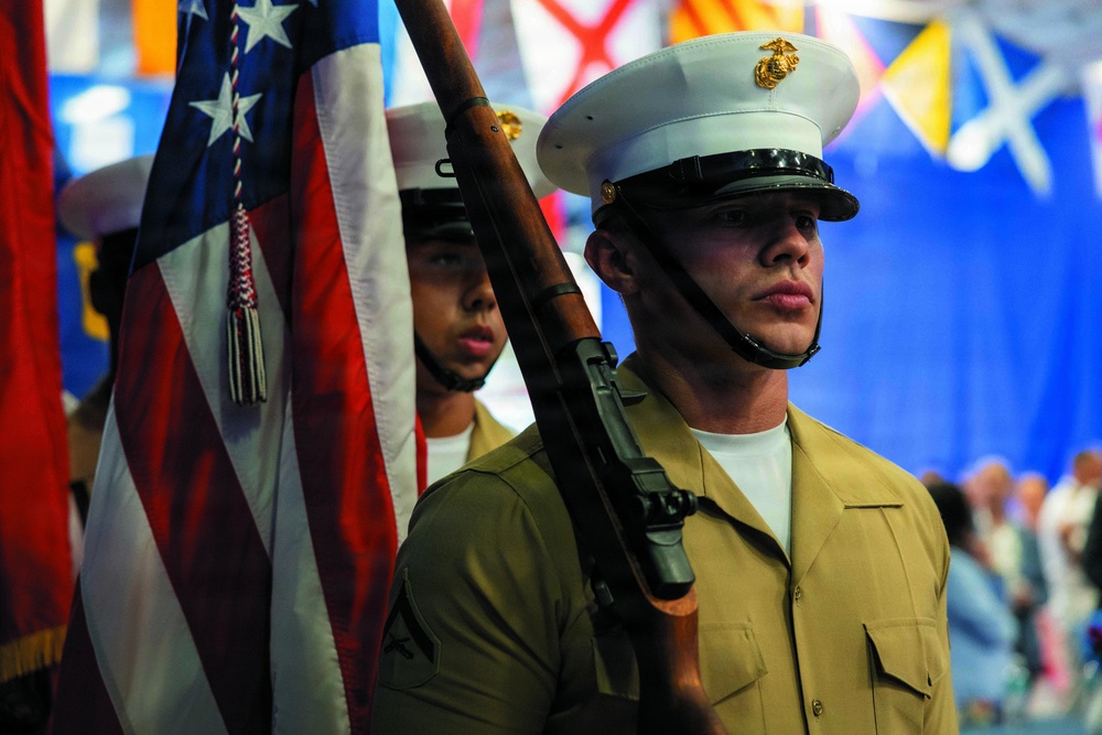 USS Kearsarge Hosts INR 250 Celebration
