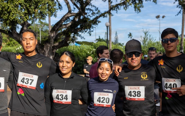 Royal New Zealand Navy Sailors Participate in RIMPAC 2026 Independence Day 5K