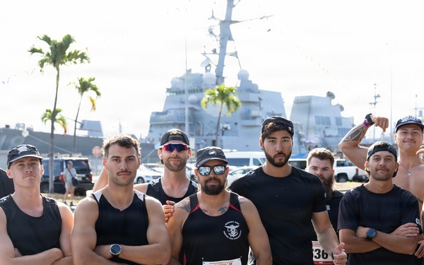 Royal Australian Navy Sailors Participate in RIMPAC 2026 Independence Day 5K