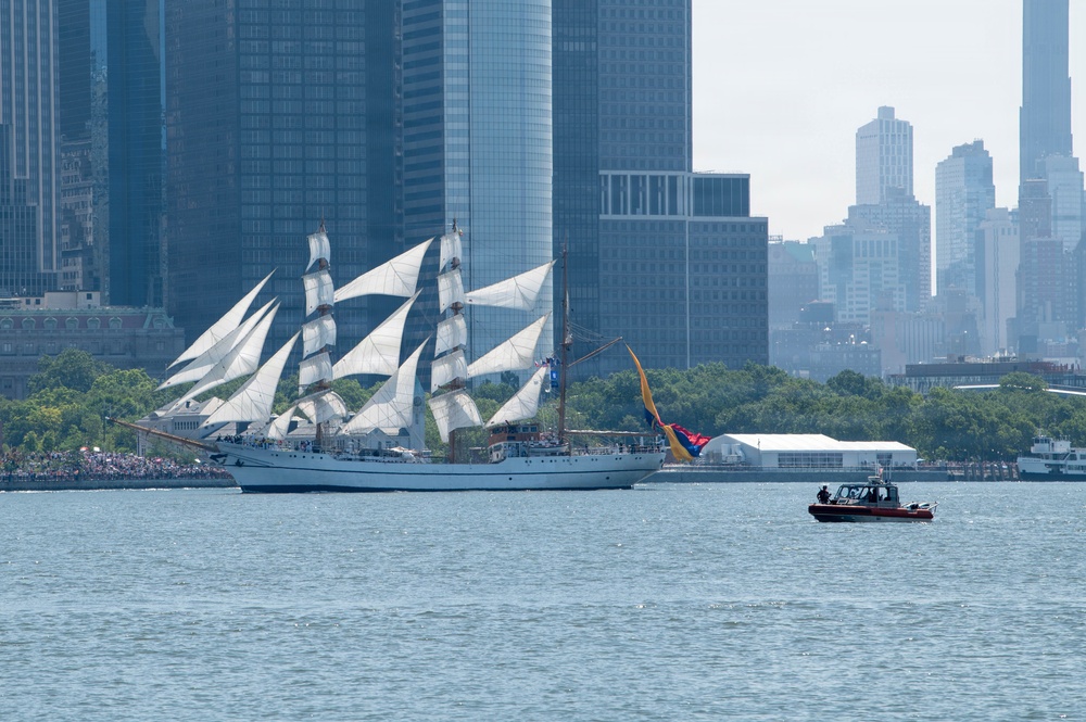 U.S. Coast Guard supports Sail 250 Parade of Sail in New York