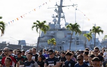 International Partners Hit the Ground Running for RIMPAC 2026 Independence Day 5K