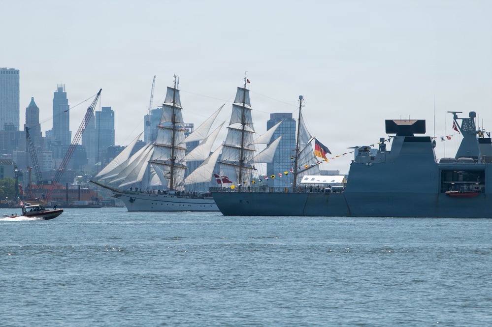 U.S. Coast Guard supports Sail 250 Parade of Sail in New York